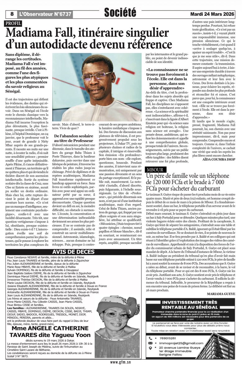 Pr Madiama FALL (@pr_madiama_fall) on Twitter photo 