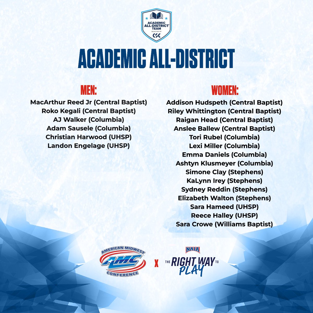 American Midwest Conference tweet media