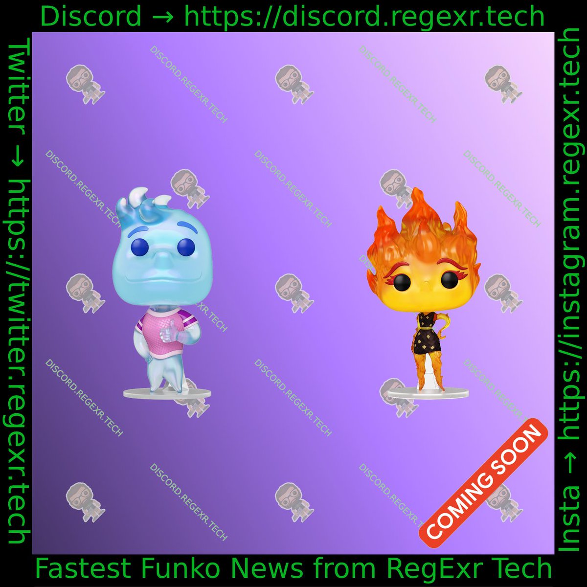 Coming Soon: Pixar Pop! Wade Ripple, Ember Lumen PREORDER HERE: reddit.com/r/funkopop/com…