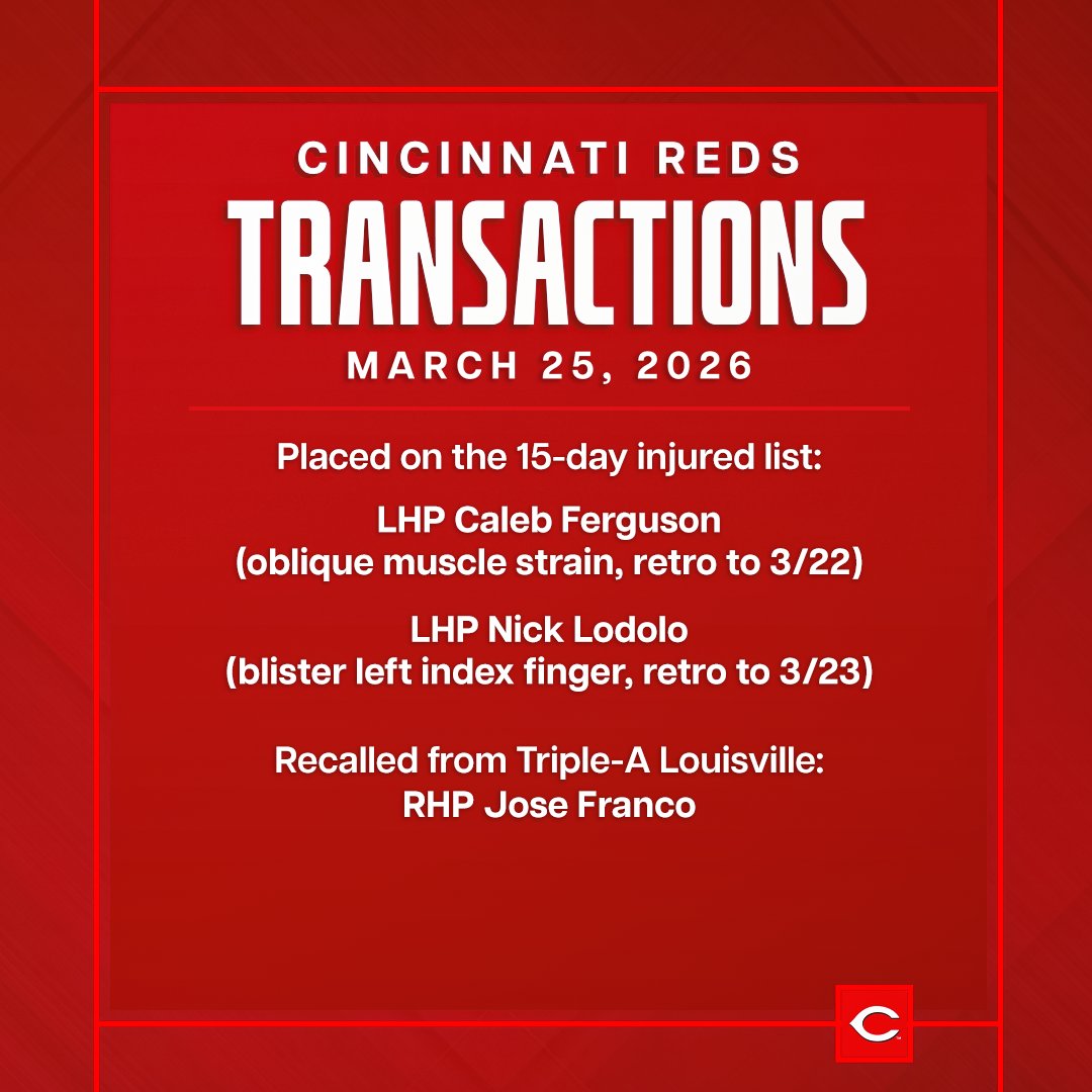 Cincinnati Reds tweet media