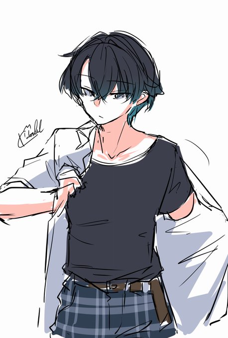 脱いでる最中ってえっちだよね。 