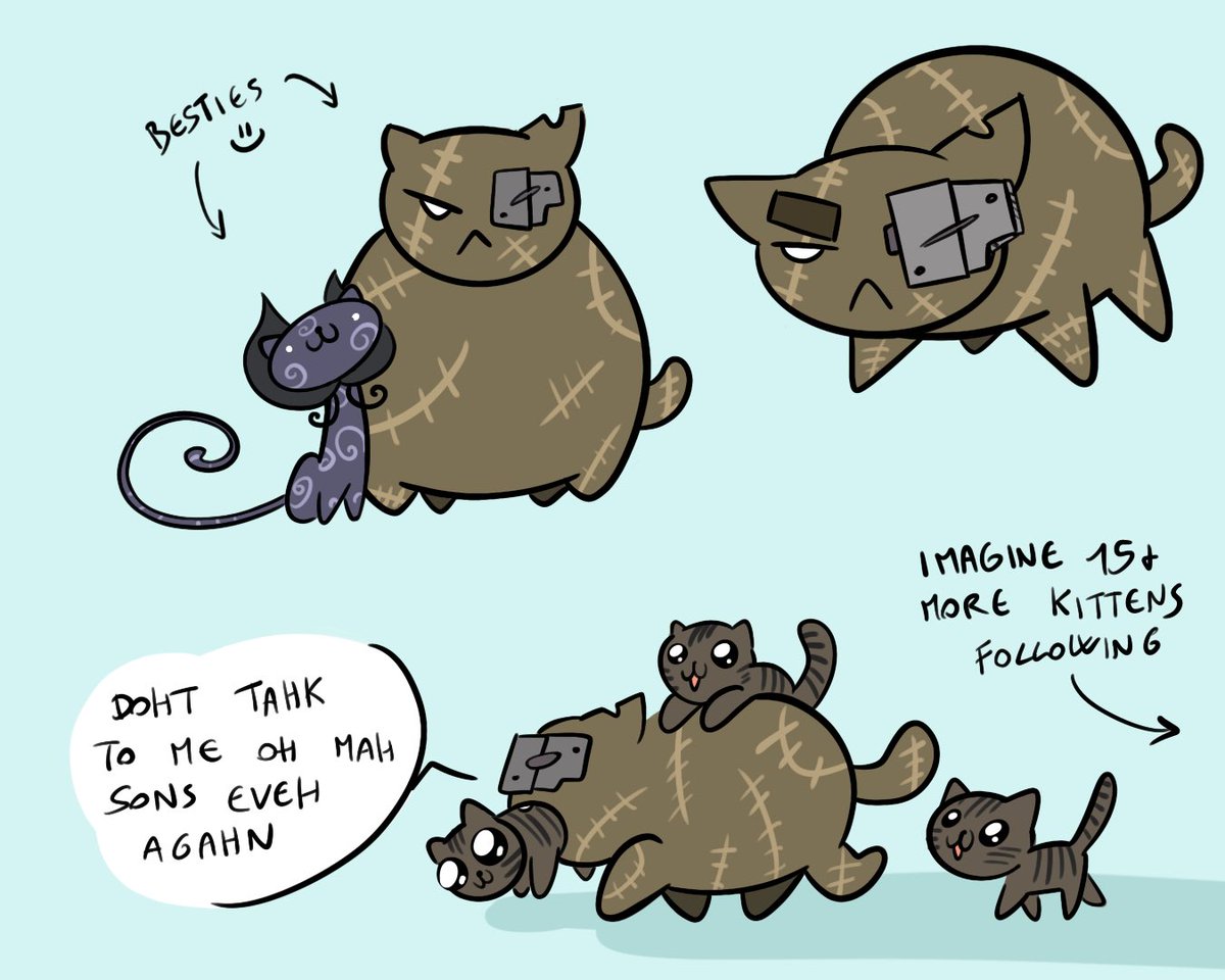 Maisie  my beloved :) 
#mewgenics