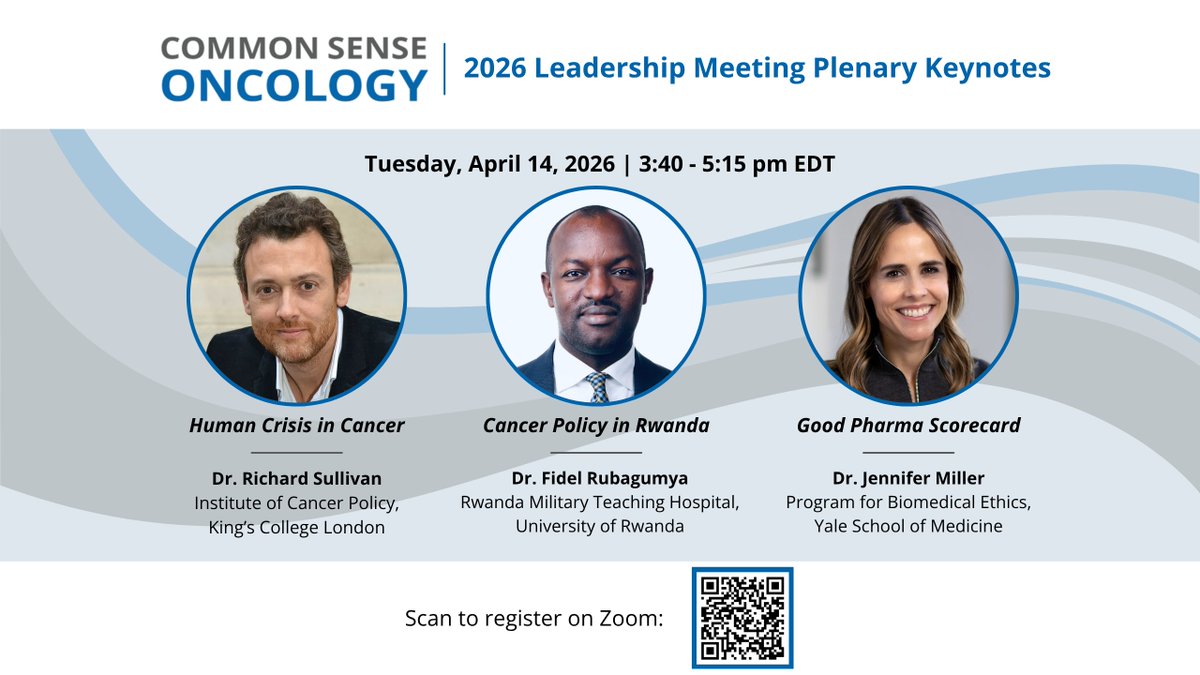 Common Sense Oncology tweet media