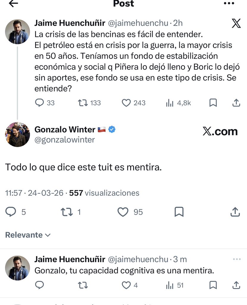 Jaime Huenchuñir tweet media