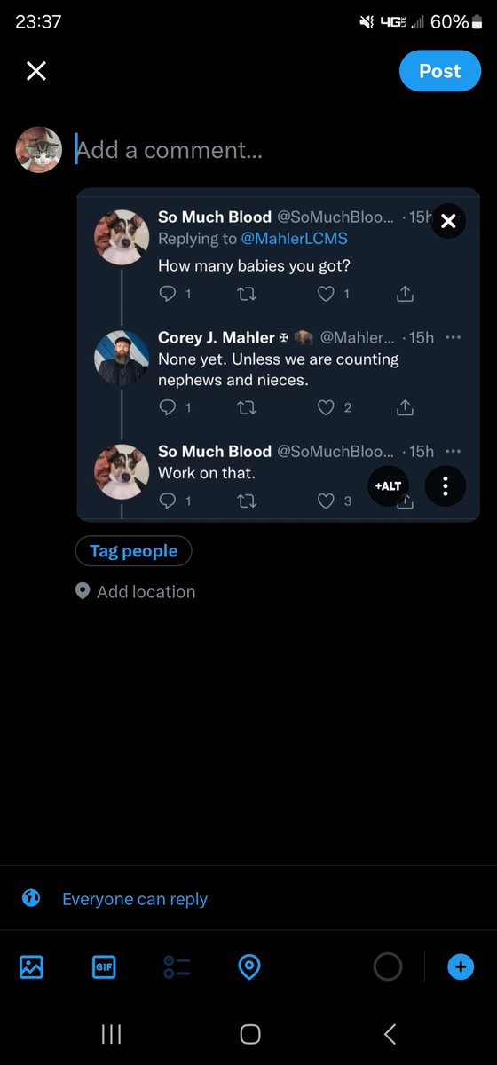 So Much Blood tweet media