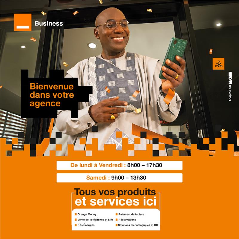 Orange_Cameroun's tweet image. Propulsez votre activité dans votre nouvelle agence Orange Business à Atrium Bonanjo. 🚀

✅ Solutions sur mesure
✅ Accompagnement de proximité
✅ Expert dédié

Nos conseillers vous attendent ! 🤝

#OrangeBusiness #Douala #Digitalisation #Cameroun
