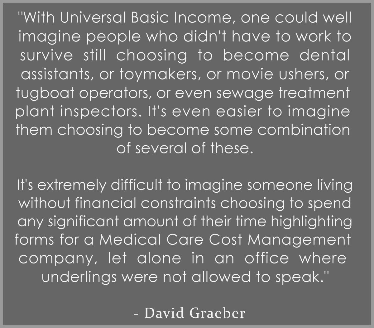 David Graeber Institute tweet media