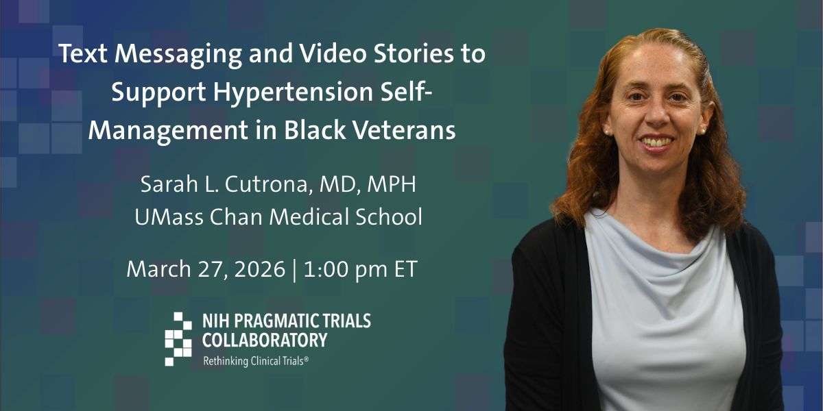 NIH Pragmatic Trials Collaboratory tweet media