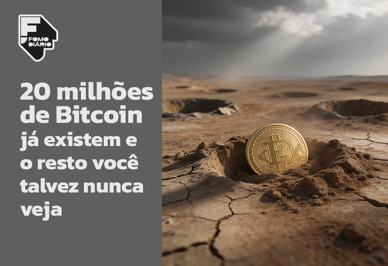 fomodiario's tweet photo. 🚨 20 milhões de BTC já existem

+95% do supply minerado
<1 milhão restante
último só em 2140 ⏳

Oferta limitada não é narrativa. É código.

Veja no Instagram 📲 https://t.co/tS3StjS6Ik https://t.co/b3gH8Y69Ge