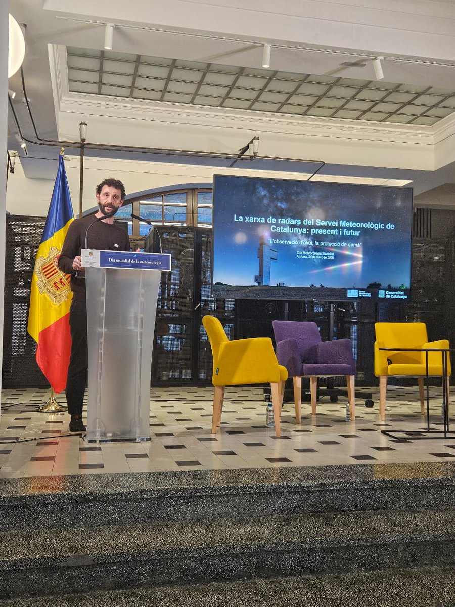 MeteoAnd_OECC's tweet photo. Recuperem alguns moments del dia d’ahir 📸

Gràcies a tots els ponents per compartir coneixement i experiència, i també a tots els assistents per formar part d’aquesta jornada! 🙌 https://t.co/Kdo8DorZE5