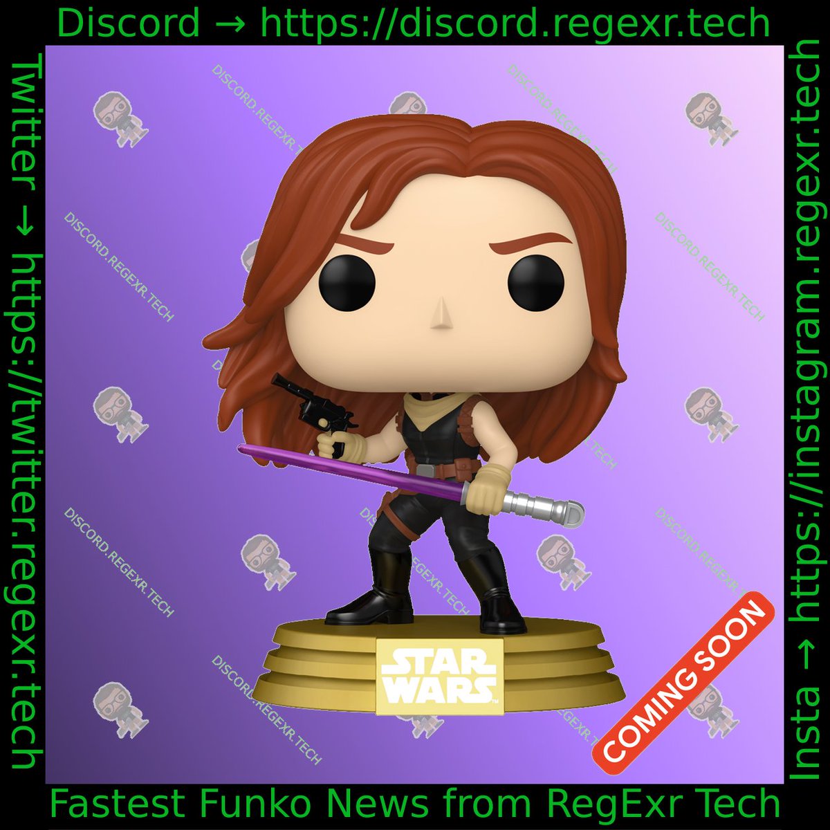 Coming Soon: Star Wars Star Wars Pop! Mara Jade (Legends)