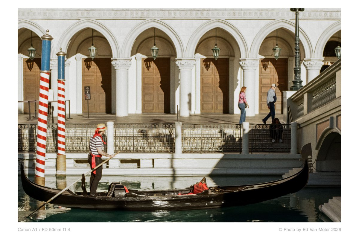 EdVanMeter's tweet photo. Venetian Hotel and Casino
Las Vegas, Nevada

@canonusa @bandccamera @alienfilmlab
35mm Film Photography - an old medium continues. 
Kodak Color Plus 200 https://t.co/XPLdJ0VaR0
