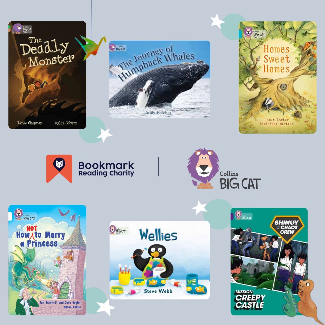 BookmarkCharity's tweet image. A huge thank you to @CollinsPrimary! 🌟📚

We’re delighted to receive 26 fantastic books for our online reading platform - helping our readers and volunteers enjoy even more engaging stories together.

Thank you for supporting our mission 💛

#BookmarkReading #Literacy