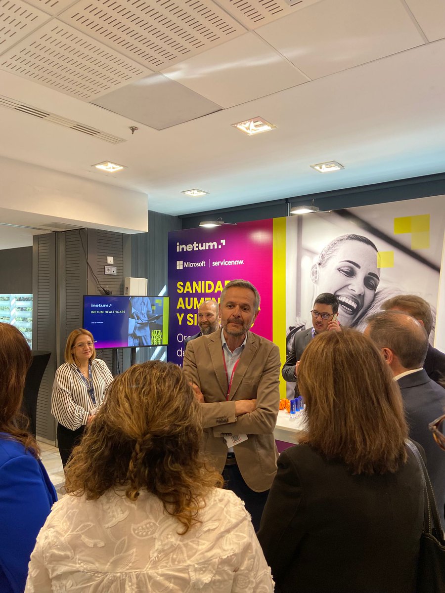 inetum_es's tweet image. [#España] Asistimos al XXIX Congreso Nacional de Informática de la Salud 2026, #inforsalud26.

Puedes encontrarnos en el stand conjunto con @ServiceNow y @MicrosoftES, bajo el lema "Sanidad aumentada y sin miedo".

#sanidad #salud #informática
#innovación