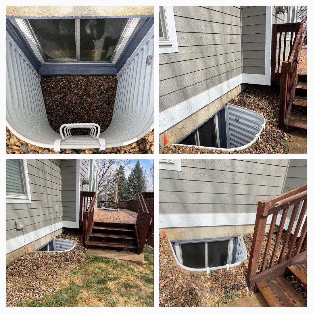 Basement_Esc's tweet image. 🏡 Window well replacement completed in Longmont! 🏡

✔️ Emergency egress 
✔️ Safer, stronger &amp;amp; built to last 
✔️ More natural light 

📞 970-227-0789
🌐 basementescape.com

#BasementEscape #LongmontCO #HomeImprovement #EgressWindows