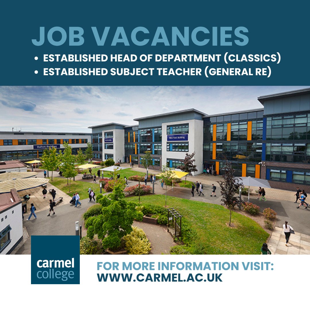 Carmel College tweet media