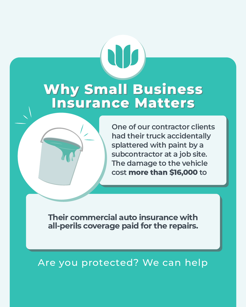 zensurance's tweet image. Unexpected accidents can cost a business owner thousands 😬

A damaged work vehicle or another costly surprise -- business insurance protects your finances.  

Get a free quote!

👉 ow.ly/T8QI50YlZOg 🛡️

#SmallBizTips #SmallBusinessCanada #BusinessInsurance