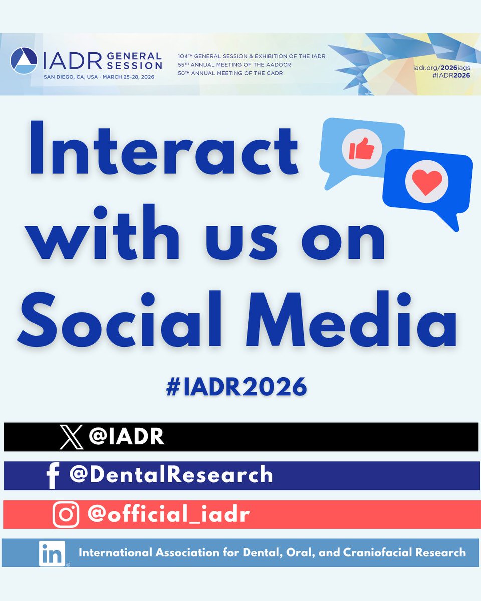 IADR tweet media