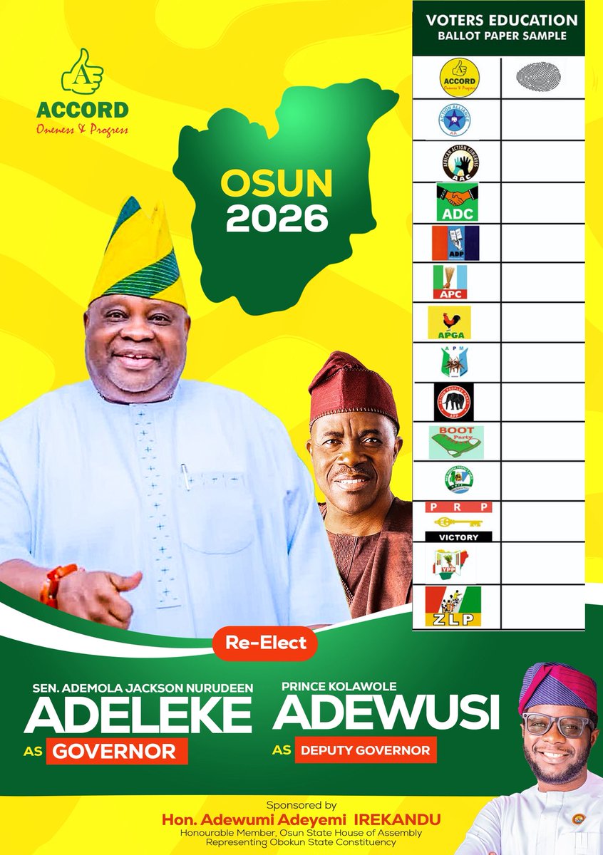 Adewumi Adeyemi IREKANDU tweet media