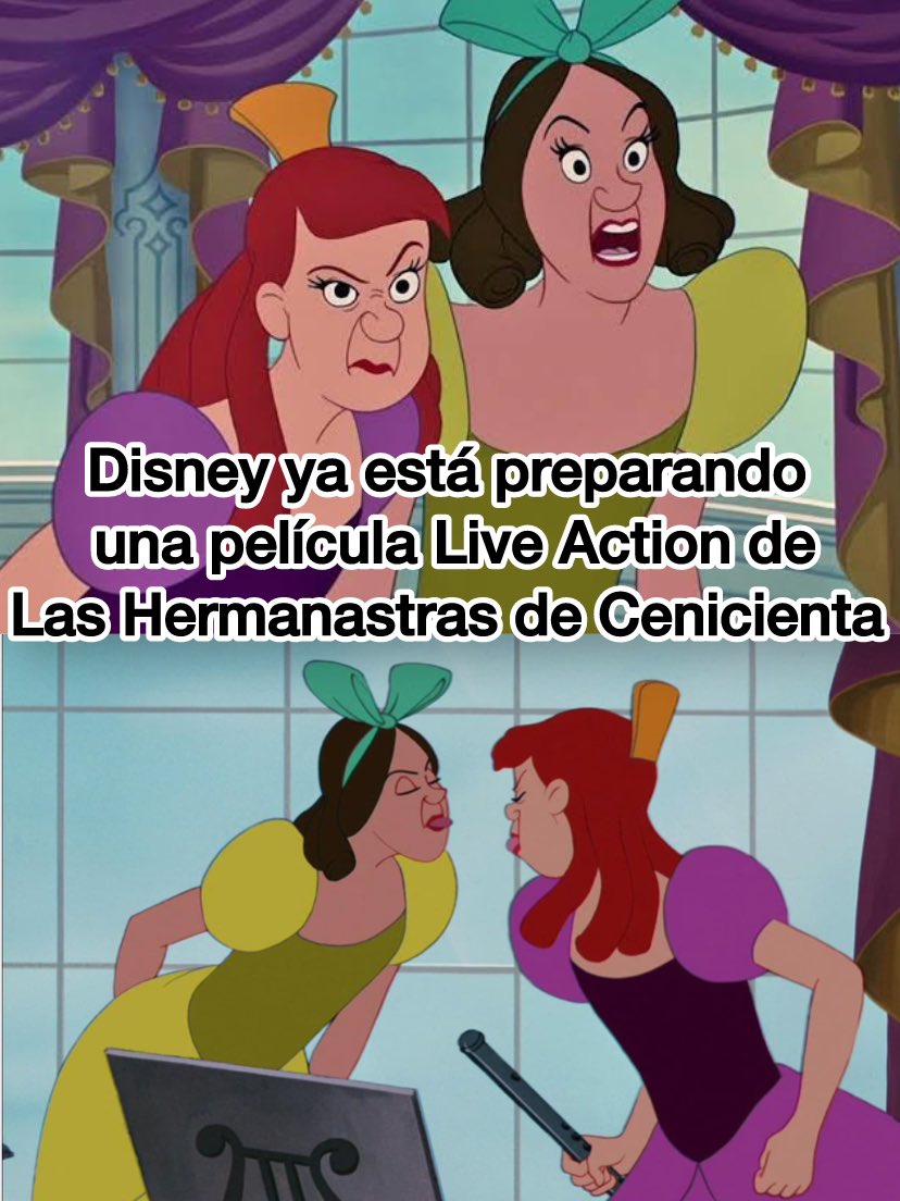 _danielencinas's tweet photo. Oficialmente Disney ya está trabajando en “STEPSISTERS” una película #LiveAction comica centrada en las malvadas hermanastras de Cenicienta. 👠✨

Akiva Schaffer (Chip And Dale Rescatadores) será quien dirija el filme. 

#stepsisters #cinderella #chipanddale #hermanastras https://t.co/tlxv0QZfuJ