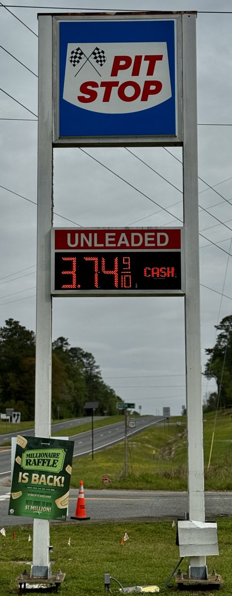 Florida, the free state of, gas price.