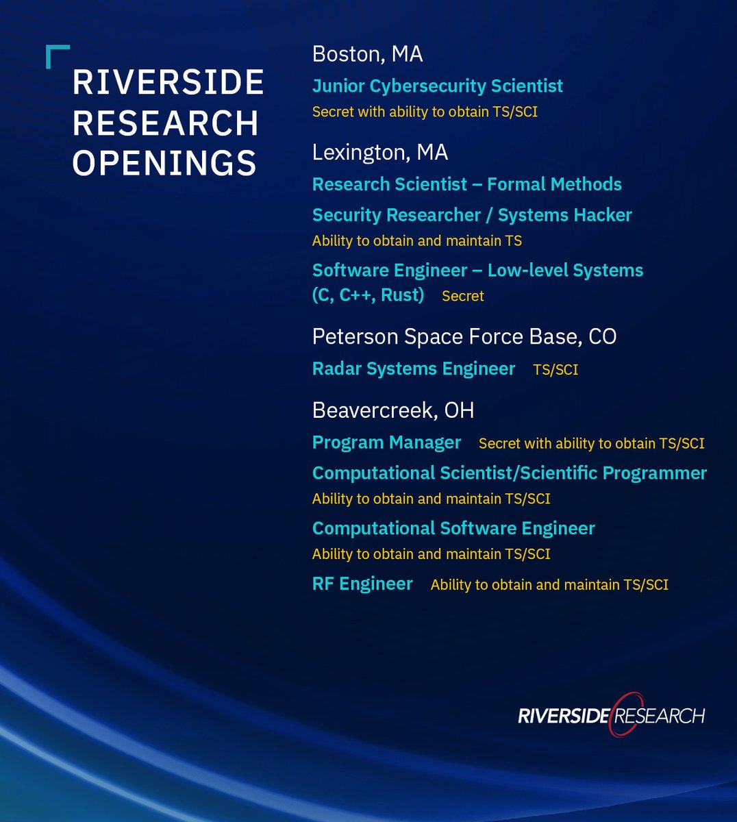 Riverside Research tweet media