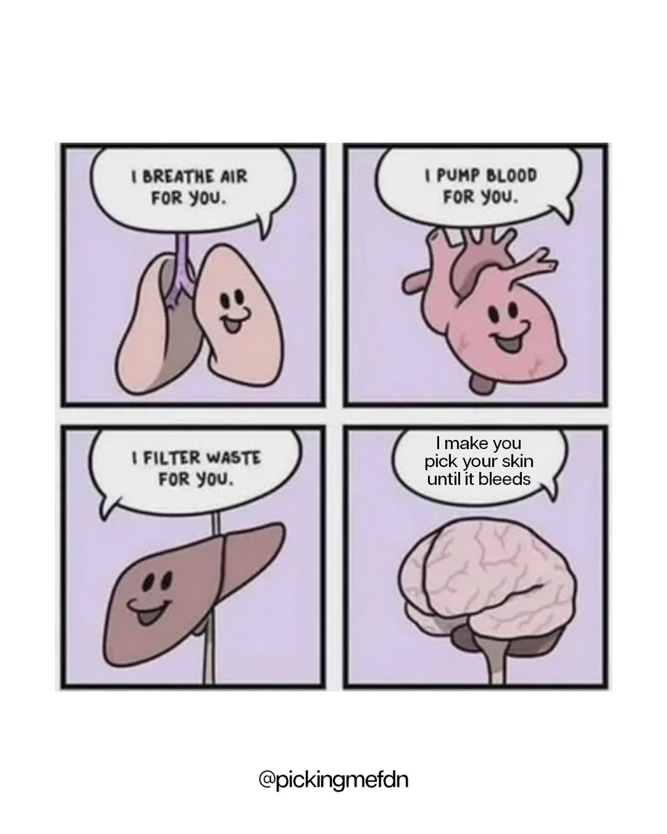 PickingMeFdn's tweet image. Know what we meme fam?! 😆

Visit pickingme.org/con to explore more resources on Skin Picking Disorder, BFRBs and more!

#SkinPickingDisorder #Dermatillomania #ViralMeme #Funny #SkinPicking