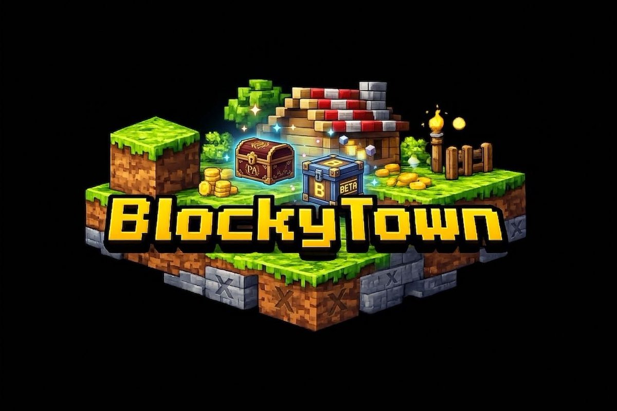 Blocky Town tweet media