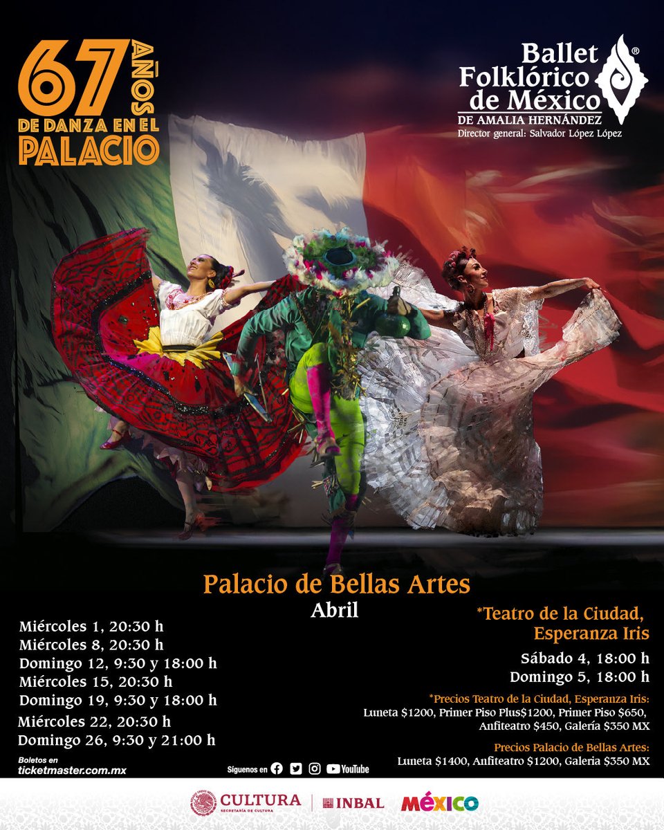 Ballet de Amalia Hdz tweet media