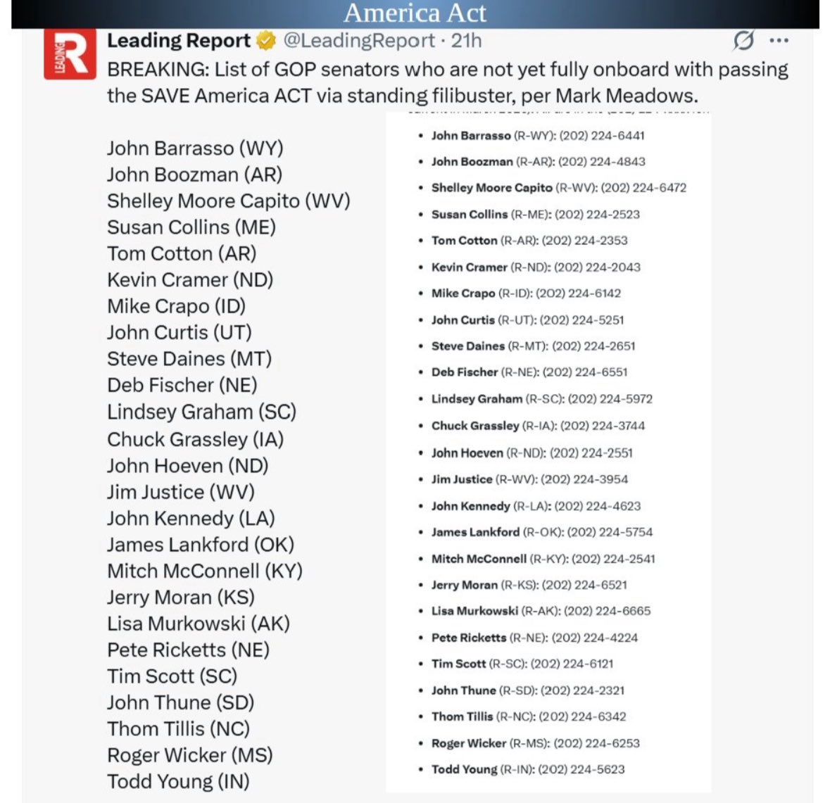 Truth in Action tweet media