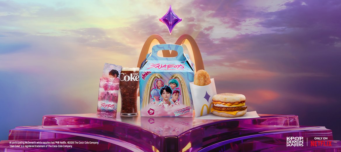 マクドナルドUSで『KPOPガールズ！デーモン・ハンターズ』コラボ！ハン
