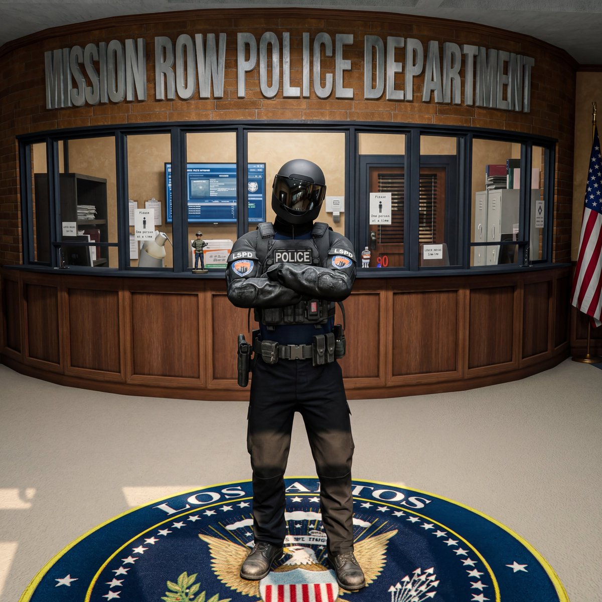 SMielikki's tweet photo. Cpl. Edgar Oakley reporting for duty! 🫡🚨👮
#GTA5 #FiveM #roleplay #police #PD #cfx #RP #SCRP #SplitCityRolePlay #community #LSPD #gamer #GTARP #gaming https://t.co/OYtFRJfAH7
