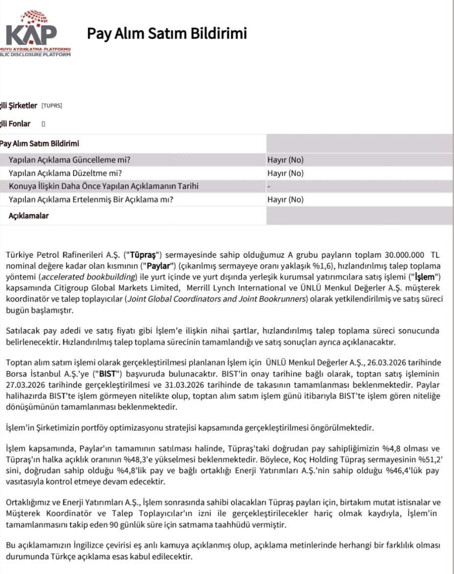 Piyasa Haber tweet media