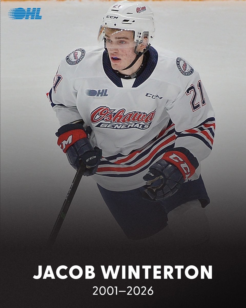 BulldogsOHL's tweet photo. We are extremely saddened at the loss of a member of our extended family, Jacob Winterton, brother of Bulldogs alumni Ryan Winterton and an OHL graduate himself. We send our love, prayers and condolences to the Winterton family. https://t.co/trxVs8LkAa