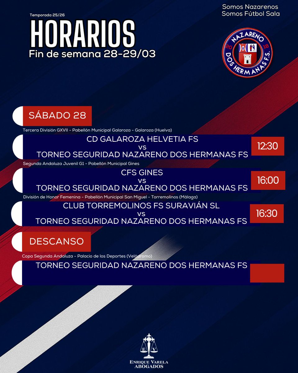 Torneo Seguridad Nazareno Dos Hermanas FS tweet media