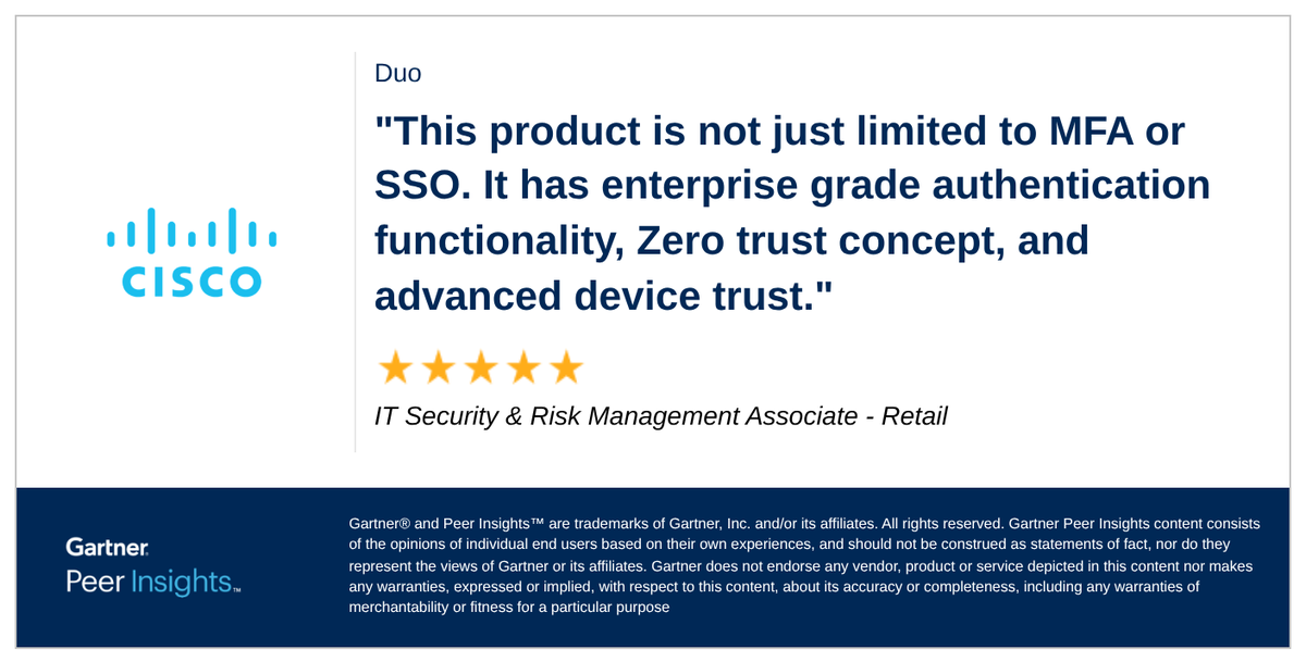 Duo Security tweet media