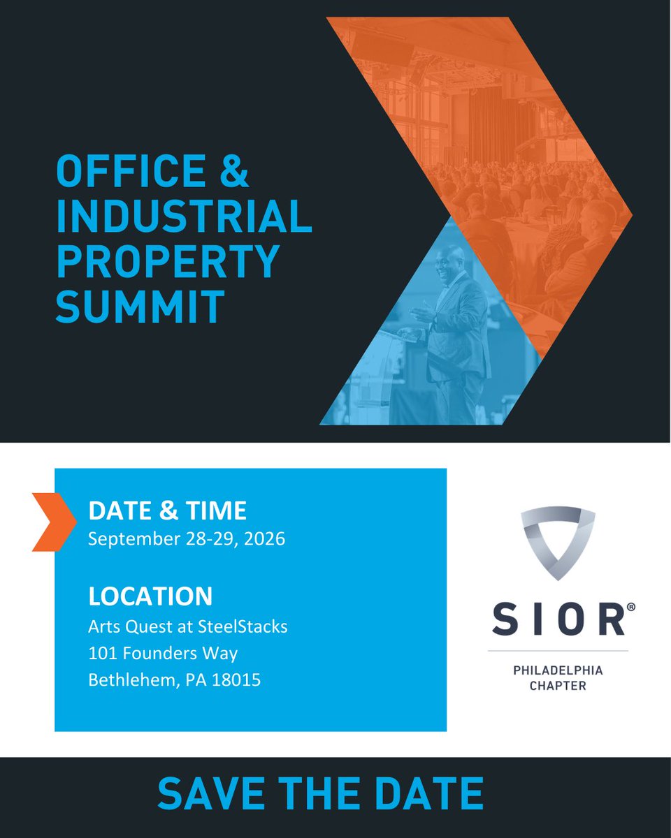 SIOR Philadelphia Chapter tweet media