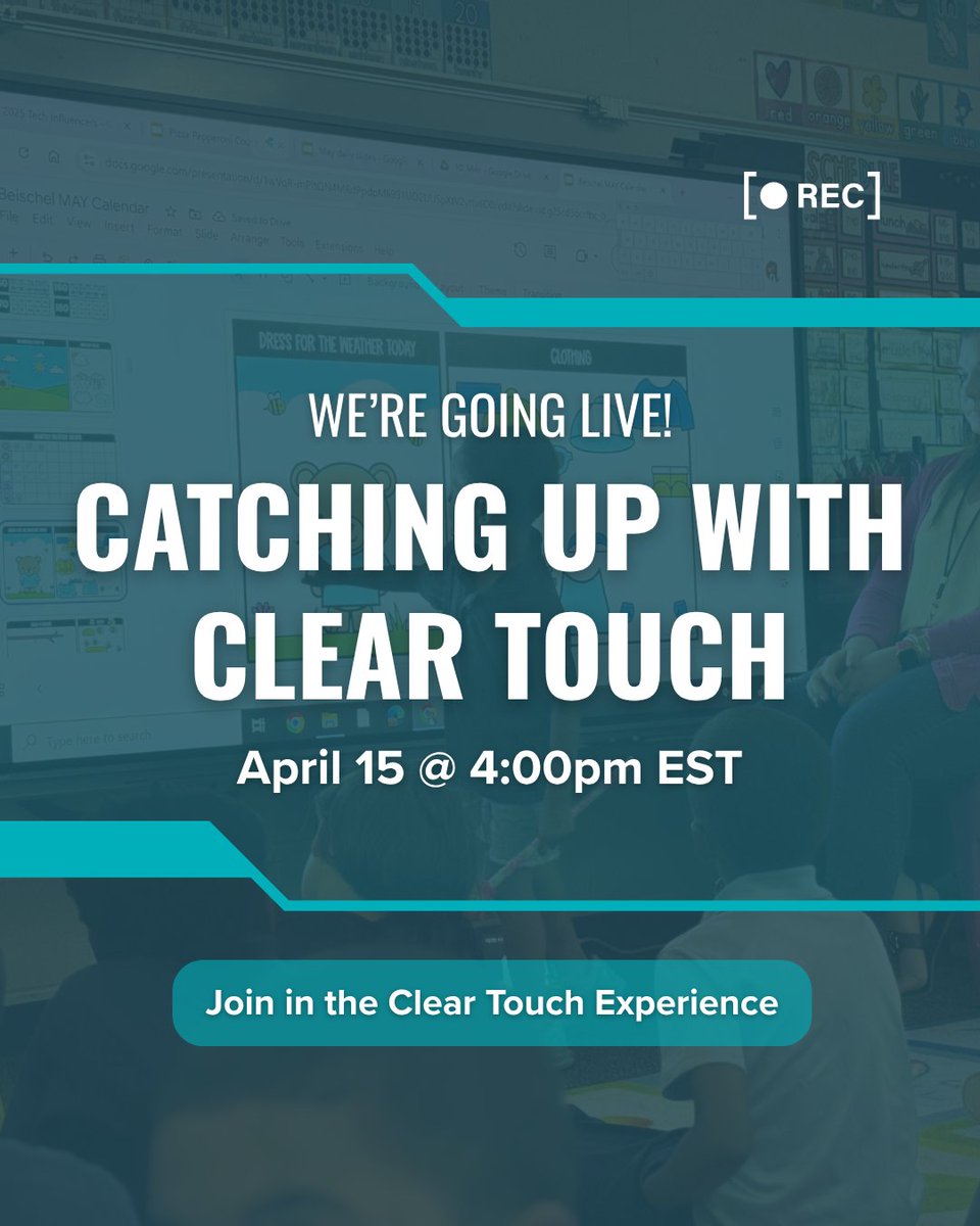 Clear Touch tweet media