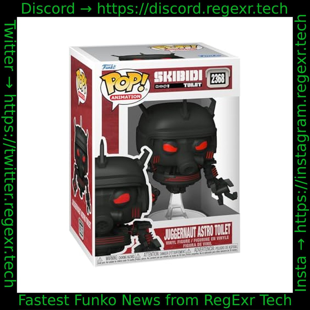 FunkoRelease's tweet photo. #funko  : Skibidi Toilet - Juggernaut Astro Toilet - Collectable - Gift Idea - Official Merchandise - Toys For Kids &amp; Adults - Video Games Fans
Link->https://t.co/BA6kYTfyCQ
ATC->https://t.co/qOmbnKbih0
#ad 16:19:11 2026-03-25 UTC
*Free Shipping for Prime Members* https://t.co/mKGNOXy8e1