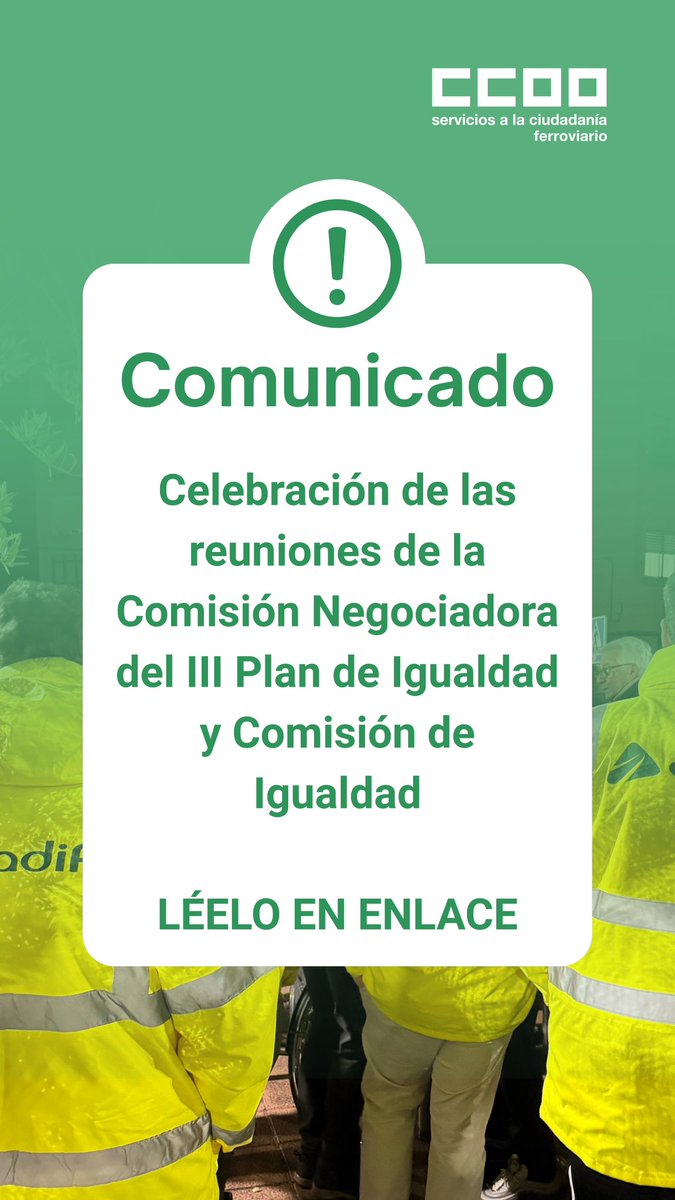 CCOO FERROVIARIO tweet media