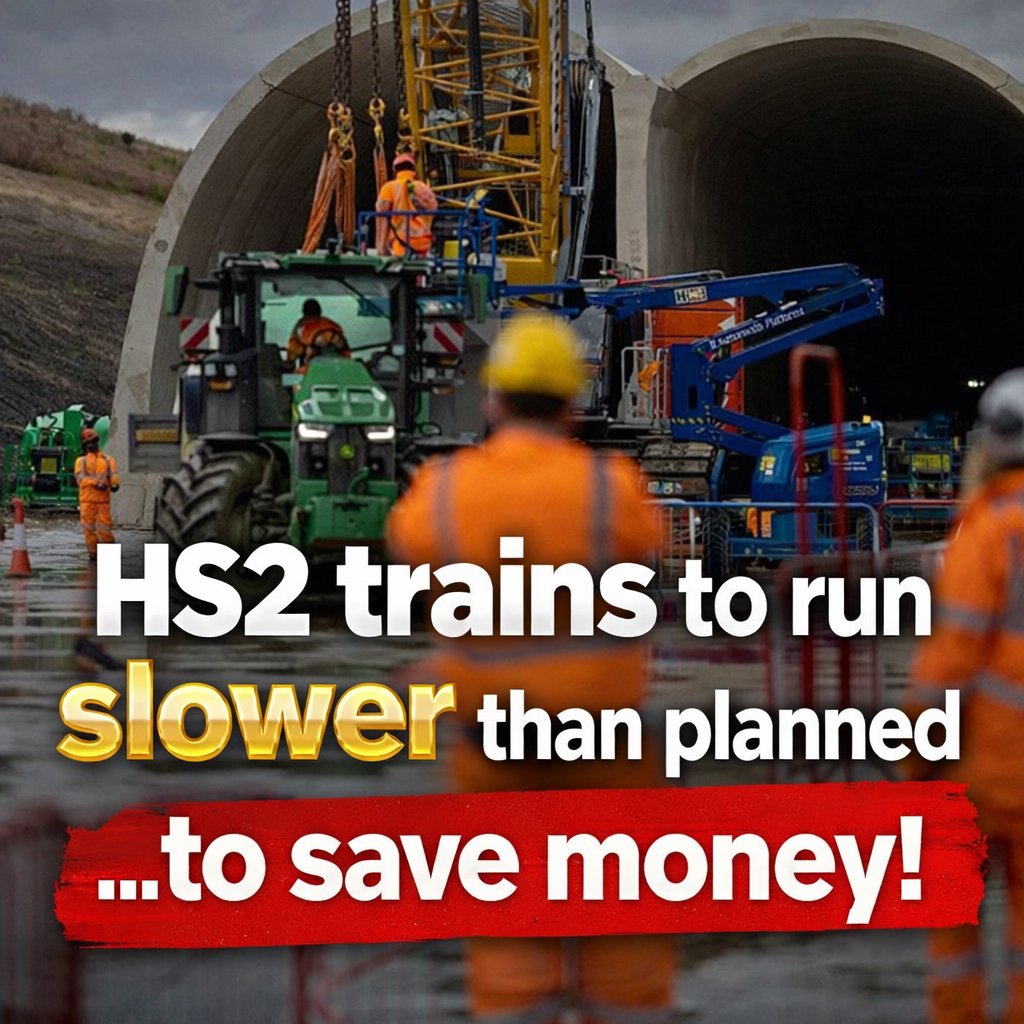 Darren_Fower's tweet image. Essentially, despite being 𝘺𝘦𝘢𝘳𝘴 behind schedule and 𝟭𝟬𝟬'𝘀 𝗼𝗳 𝗺𝗶𝗹𝗹𝗶𝗼𝗻𝘀 over budget, it seems they've now realised they've 𝗡𝗢𝗧 got anywhere in the 𝗨𝗞 to test the fast trains!! 🤣 #HS2