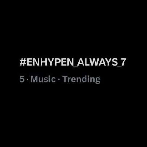 ℒ. ENHYPEN IS 7. tweet media