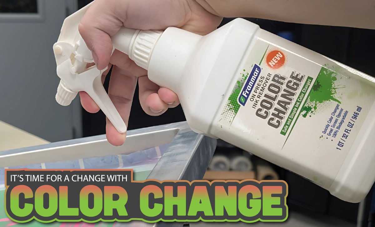 onestrokeinks's tweet image. It's Time for a Change! ⏰

Get more info here: mailchi.mp/osinks/32526

#ScreenPrinting #VibrantColors #screenprint #screenprinted #screenprinter #screenprinters #screenprintlife #OneStrokeInks