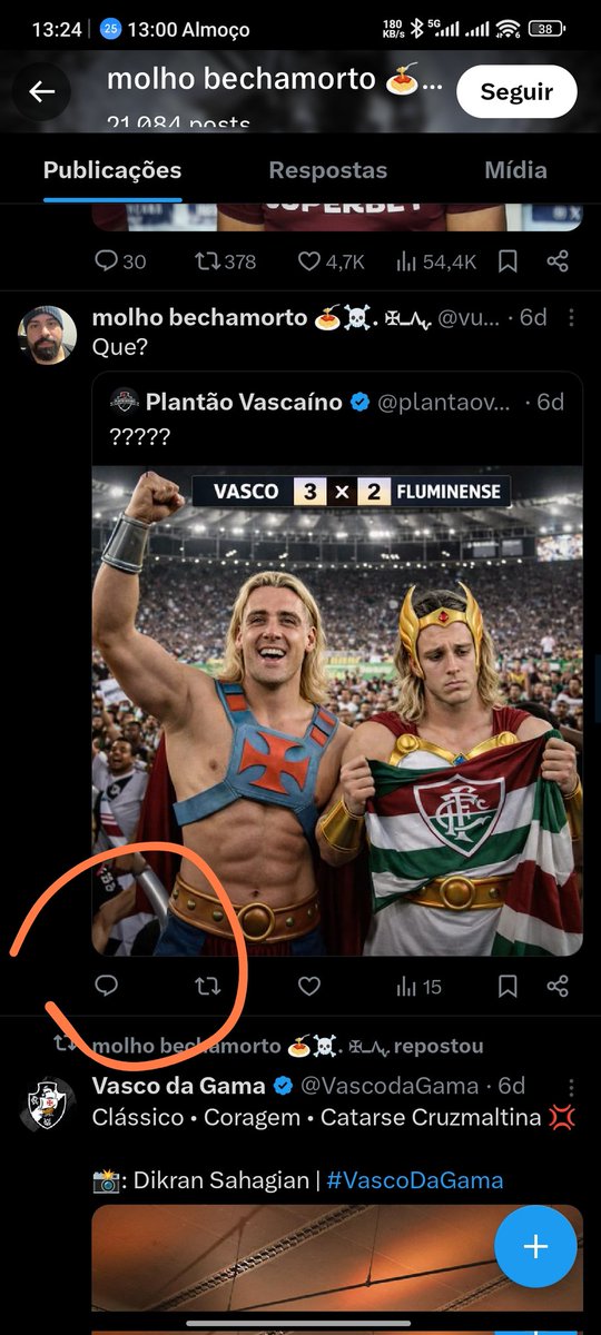 Vascanônimos tweet media