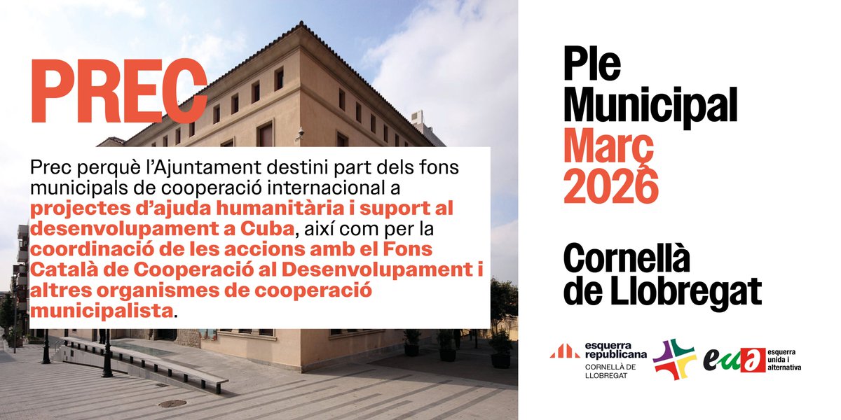 Esquerra Republicana Cornellà tweet media