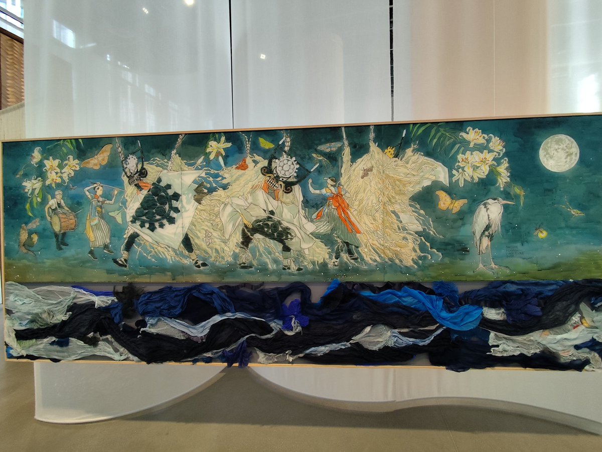 Je suis allé voir les peintures d'Igarashi au 19M