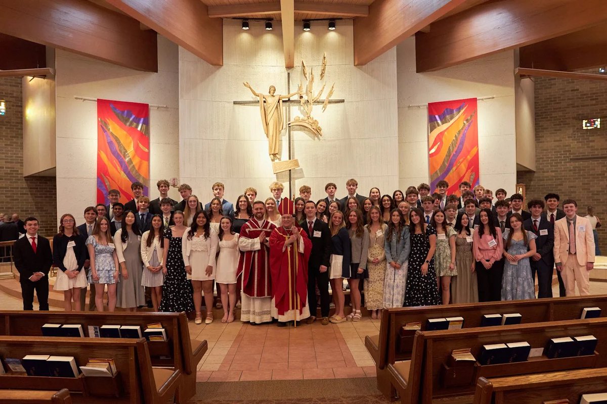 SlammaJamma980's tweet photo. @CatholicQuote12 Yes I have, my son’s! Congratulations to all new confirmands this year! https://t.co/dbFBLa7yrx