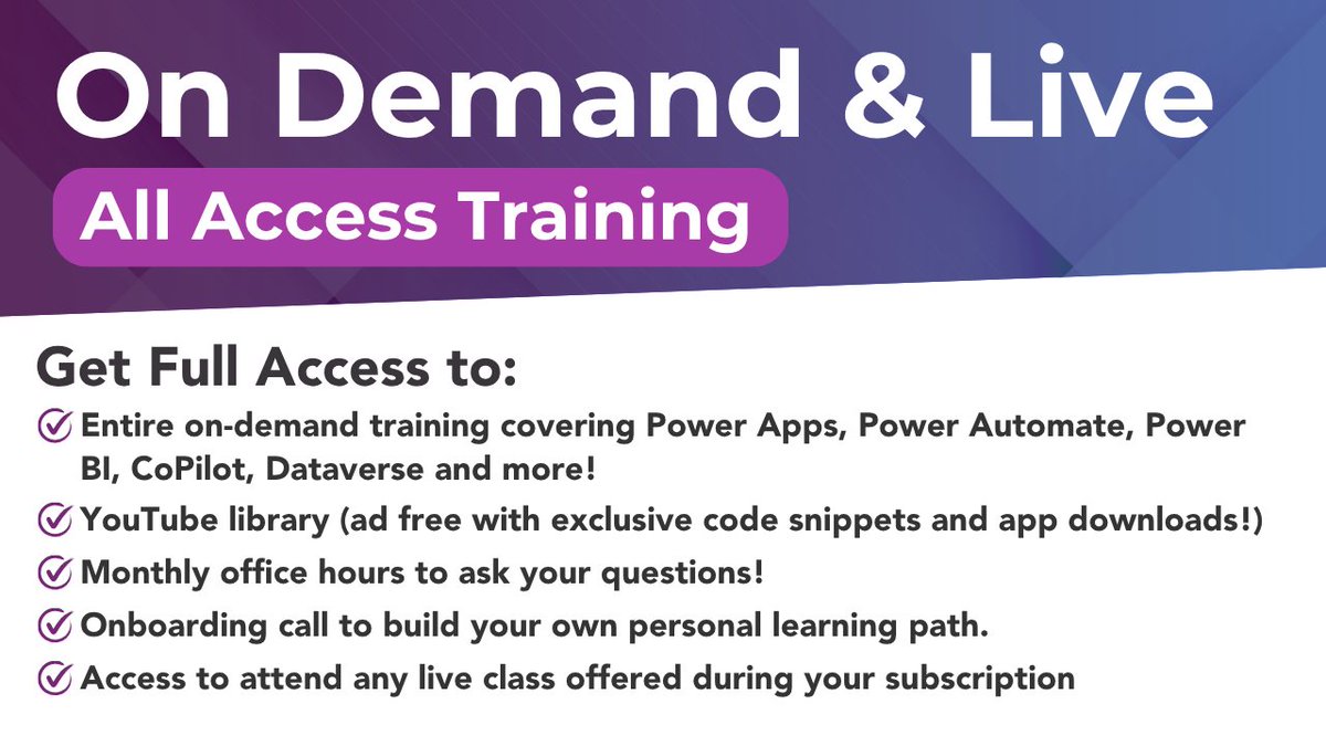 PowerApps911- Power Platform Consulting & Training tweet media