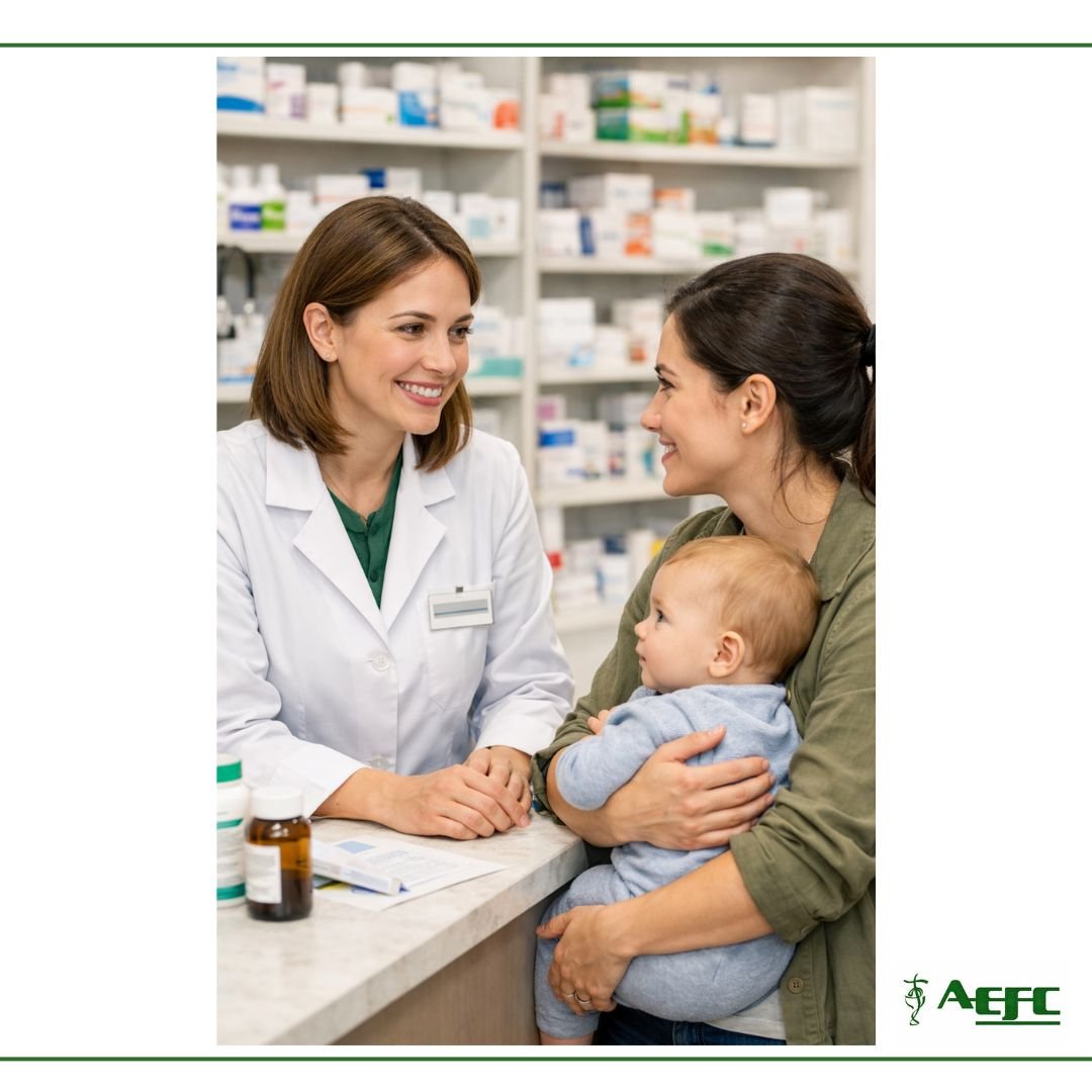 ContactoAEFC's tweet photo. Hoy celebramos el Día Internacional de la Vida recordando que, como farmacéuticos, nuestra labor también es cuidar y acompañar la vida desde sus primeros momentos. Cada consejo, cada dispensación y cada gesto profesional puede marcar la diferencia. https://t.co/l8khrcemFr