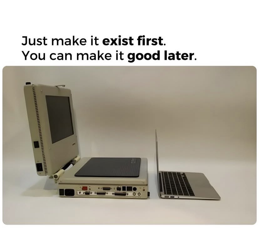 nzephrem7's tweet photo. Mast the art of getting started at your earliest time no matter what. 

#MakeItExistFirst https://t.co/ocZlfq3Umy